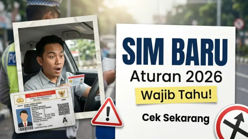Aturan SIM Baru di Indonesia 2026: Hal yang Wajib Diketahui